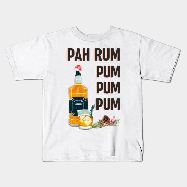 Pah rum pum pum pum - Christmas alternative design Kids T-Shirt by OYPT design